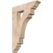 Ekena Millwork Merced Traditional Smooth Bracket, Douglas Fir, 3 1/2"W x 18"D x 26"H BKT04X18X26MRC01SDF - alternate 1